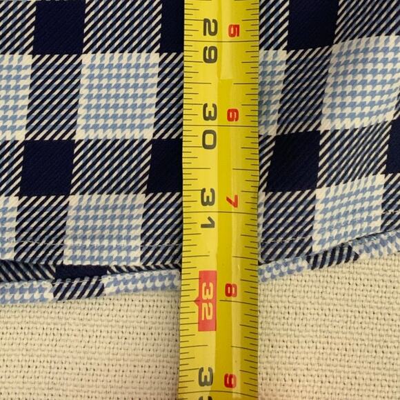 Peter‎ Millar Plaid Cotton shirt size large - Picture 5 of 5